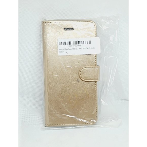 Truth Biege iPhone 7 Plus RFID Blocker With Credit Card Protector Phone Case - Picture 4 of 12